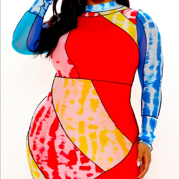 Tye dye dress! - Picture 2 of 3